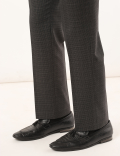 Crease Resistant Regular Fit Design Trouser
