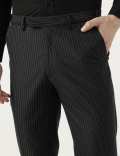 Slim Fit Striped Trousers