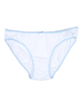 5P Plain Bikinis White (6-16 Yrs)