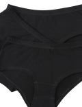 5 Pack Cotton Mix Plain Skinny Fit Panties