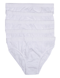 5 Pack Cotton Plain Briefs