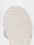 Girls Plain Velcro Flat Sandals