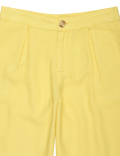 Linen Viscose Solid Regular Fit Culottes