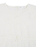Polka Dots Round Neck Kaftan