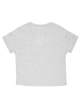 Cotton Mix Solid Round Neck Top