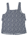 Pure Viscose Floral Shoulder Strap Top