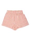 Flax Linen Mix Stripes Shorts