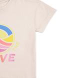 Pure Cotton Printed Crew Neck T-shirt