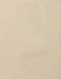 Pure Cotton Plain High Neck Sweater
