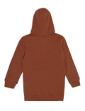 Cotton Mix Embroidered Hooded Dress