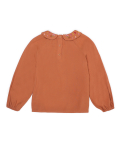 Pure Viscose Embroidered Round Neck Top