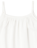 Embroidered Shoulder Straps Dress