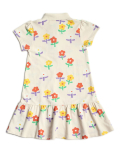 Pure Cotton Printed Polo Collar Dress