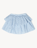 2pc Pure Cotton Top & Skirt Set
