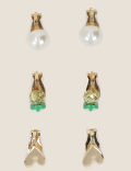 Girls Pack of 3 Hair Clips