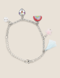 Girls Charm Detailed Bracelet