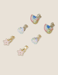 Girls Pack of 3 Earrings