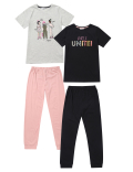 4 Pack Cotton Mix Nightwear