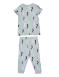 Pure Cotton Printed Round Neck Pyjama Set