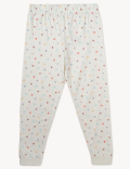 Pack of 2 Pure Cotton Printed Pajamas Set