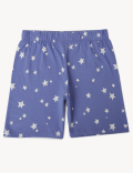 Pack of 2 Pure Cotton Printed Pajama Set