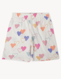 Pack of 2 Pure Cotton Printed Pajama Set
