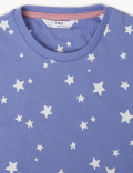 Pack of 2 Pure Cotton Printed Pajama Set