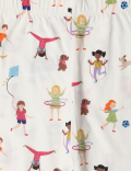 4 Pack Pure Cotton Printed Nightwear