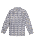 Pure Cotton Printed Spread Collar Shirt