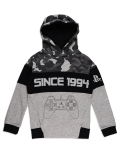 Cotton Mix Printed Hoodie Sweatshirt