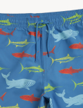 Printed knee Length Swimshorts
