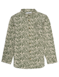 Pure Cotton Printed Spread Collar Shirt