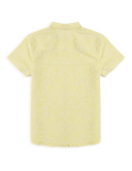 Linen Rich Tropical Print Shirt