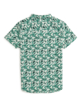 Pure Cotton Tropical Spread Collar Shirt