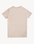 Pure Cotton Printed Round Neck T-Shirt
