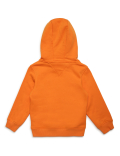 Cotton Mix Self Design Hooded Neck Hoodie