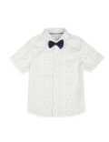 Pure Cotton Printed Button Down Collar Boys Outfit