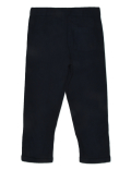 Linen Mix Plain Regular Fit Trouser