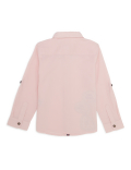 Pure Cotton Embroidered Spread Collar Shirt
