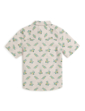 Pure Cotton Printed Spread Collar Shirt