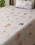 Cotton Mix Printed Single Bedsheet Set