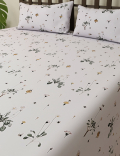 Pure Cotton Super King Bedsheet Set