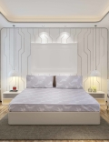 Cotton Mix Super King Bedsheet Set