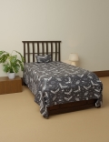 Cotton Mix Printed Single Bedsheet Set