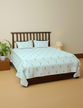 Cotton Mix Super King Bedsheet Set