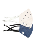 2 Pack Polka Dot Mask