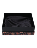 Floral Print Gift Box (Black)
