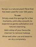 Pack of 2 Natural Konjac Sponges