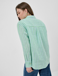 Pure Linen Striped Shirt