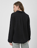 Linen Rich Longline Tunic Shirt